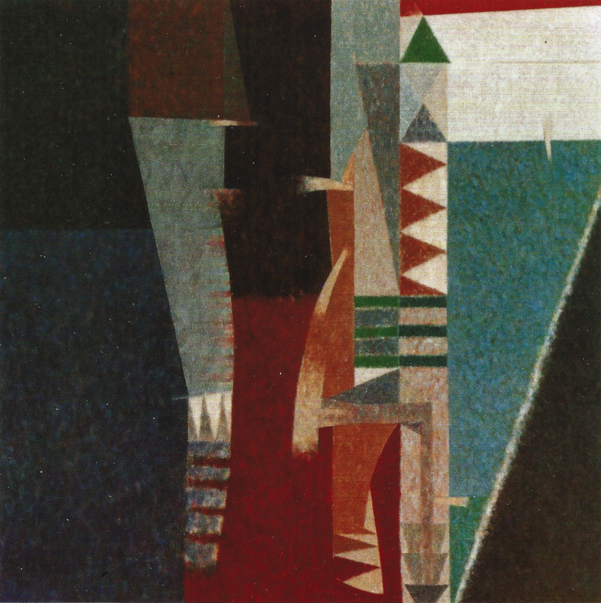 Alejandro Corujeira, Cielo rojo, 1988, 66 7/8 x 66 7/8 in, 170 x 170 cm