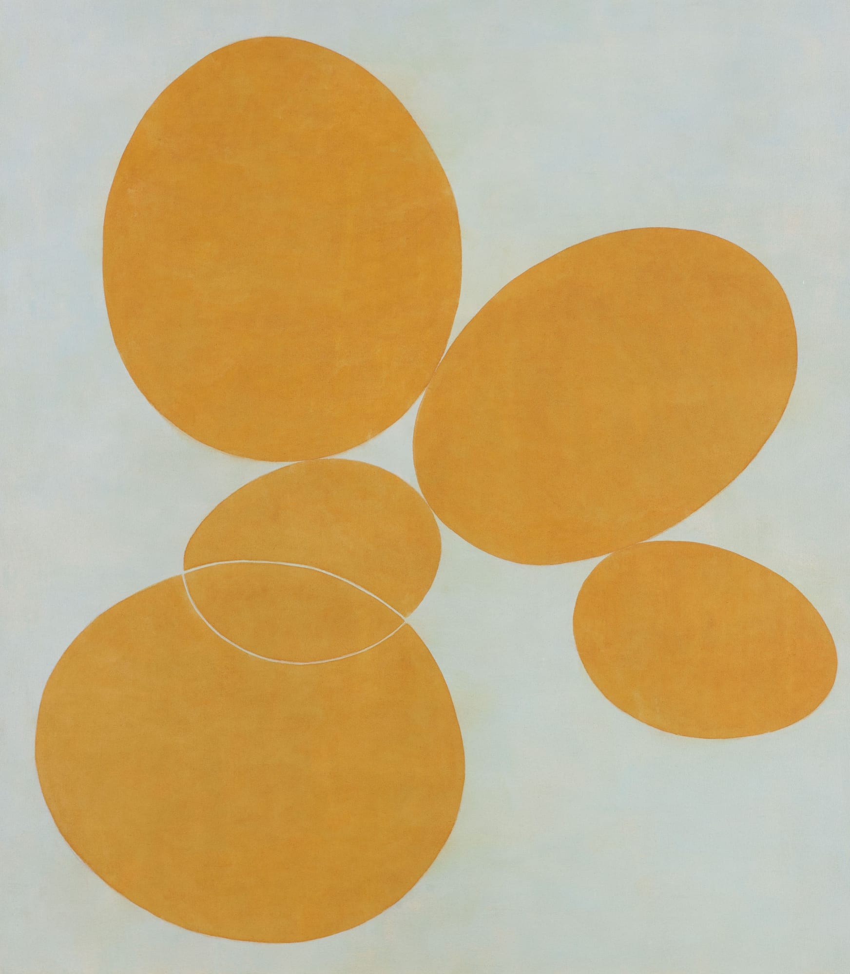 Alejandro Corujeira, Untitled (From the series Al despertar, flotaban), 2019, Acrylic and watercolor on canvas, 62 63/64 x 55 1/8, 160 x 140 cm, Private Collection, CT, USA
