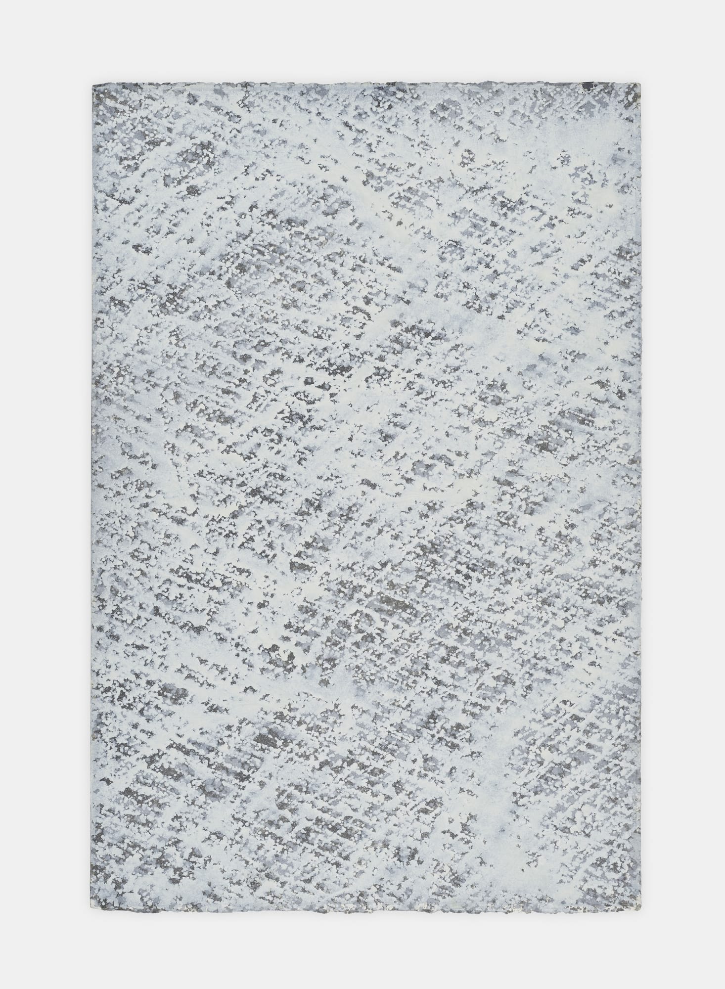 Watering Can Drawing: Diagonal Grid No. 2 Household paint on paper 121 x 80 cm 1992