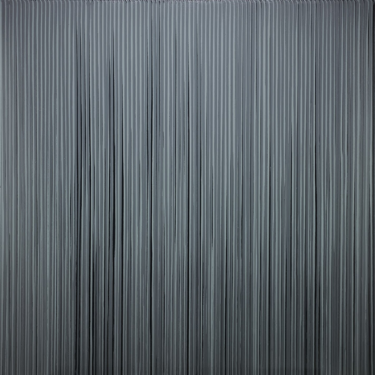 Poured Lines: Mixed Black, White and Greys, 1994