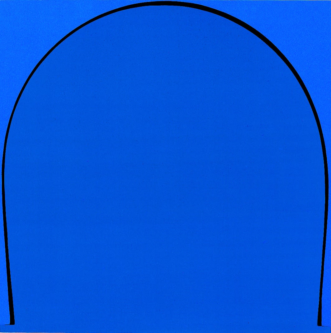 Blue with Black Arch, 2005