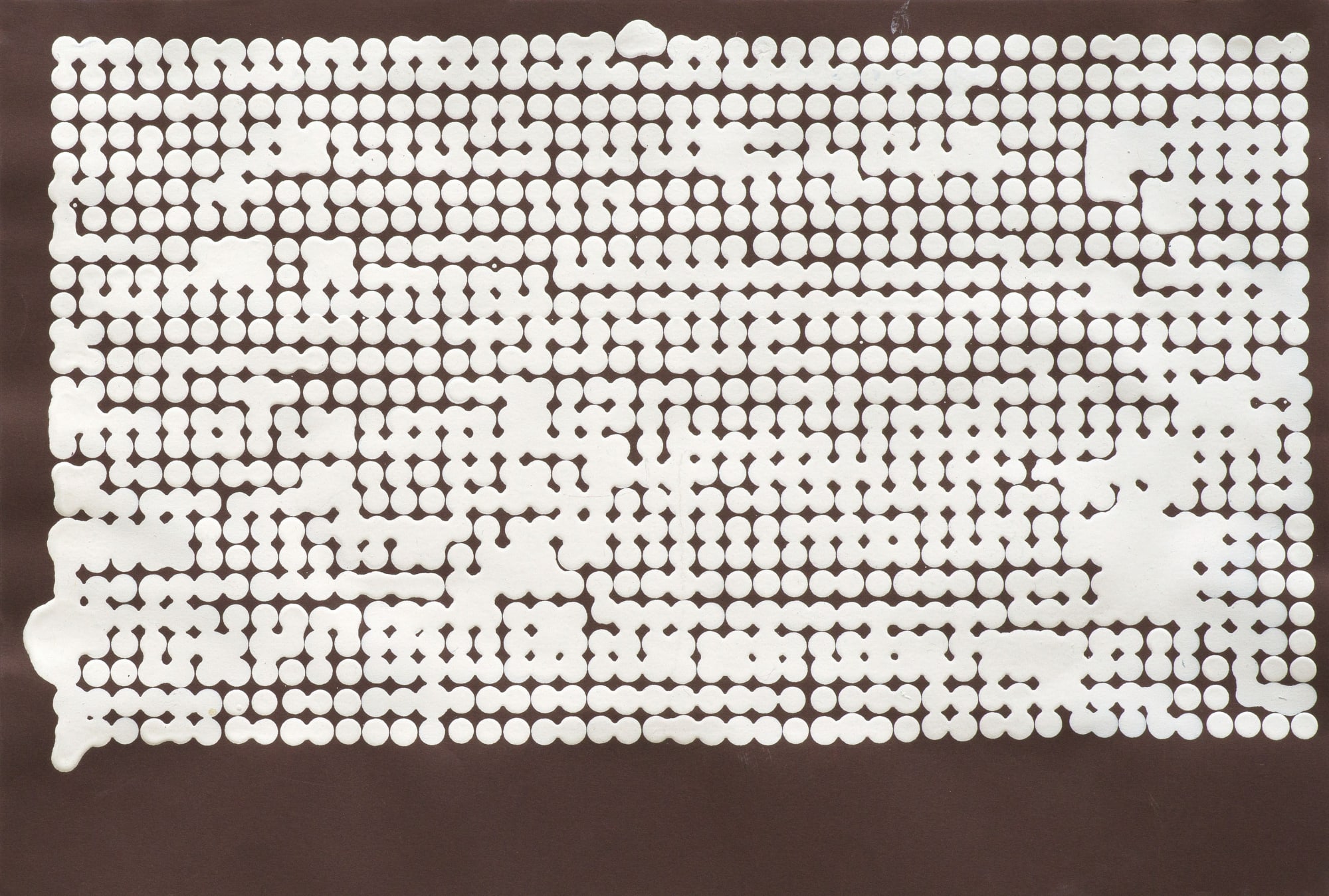 White Dots on Coloured Ground, 2007