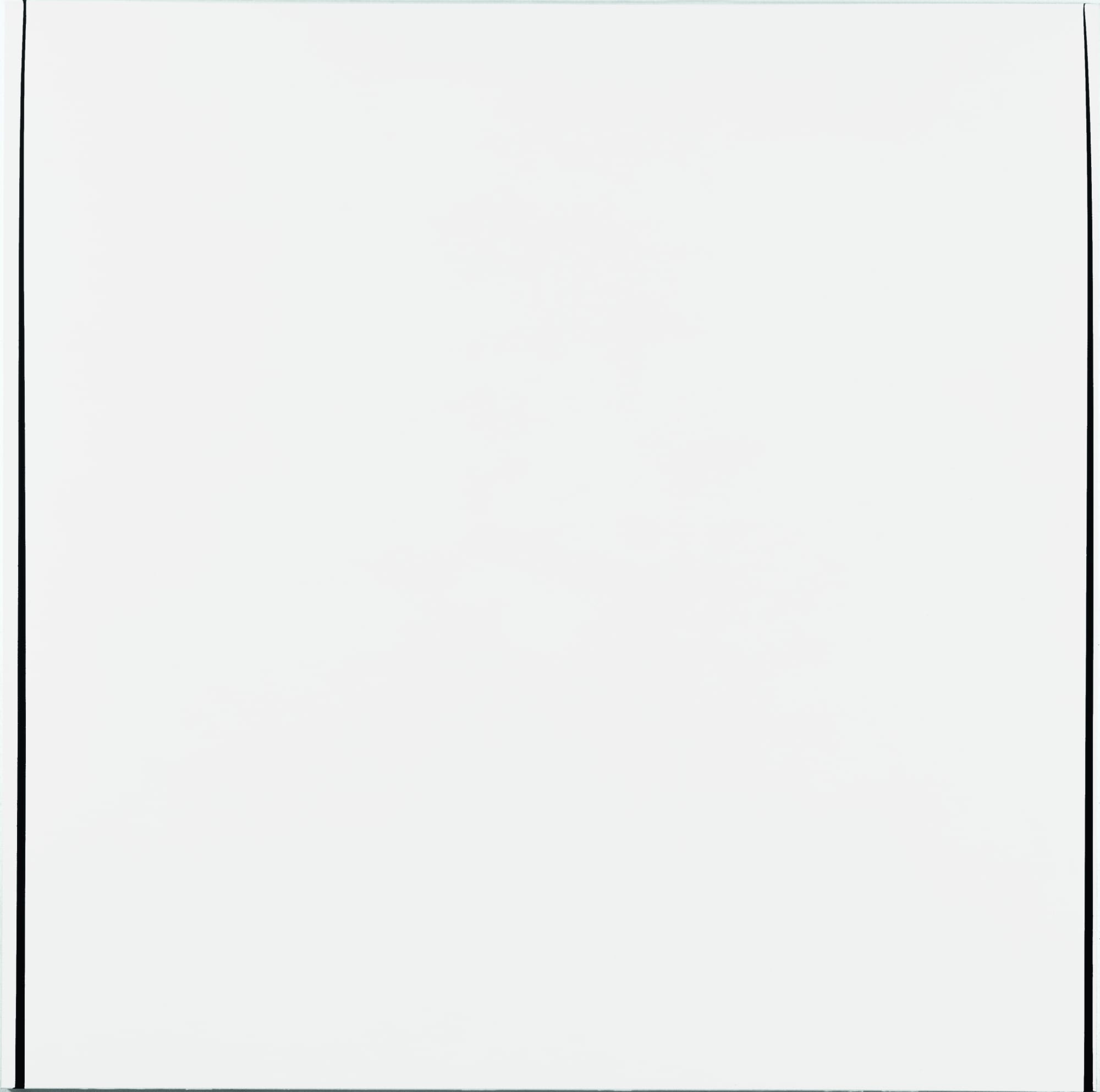 Ian Davenport, Untitled Tip Painting White, Black, White, 2004