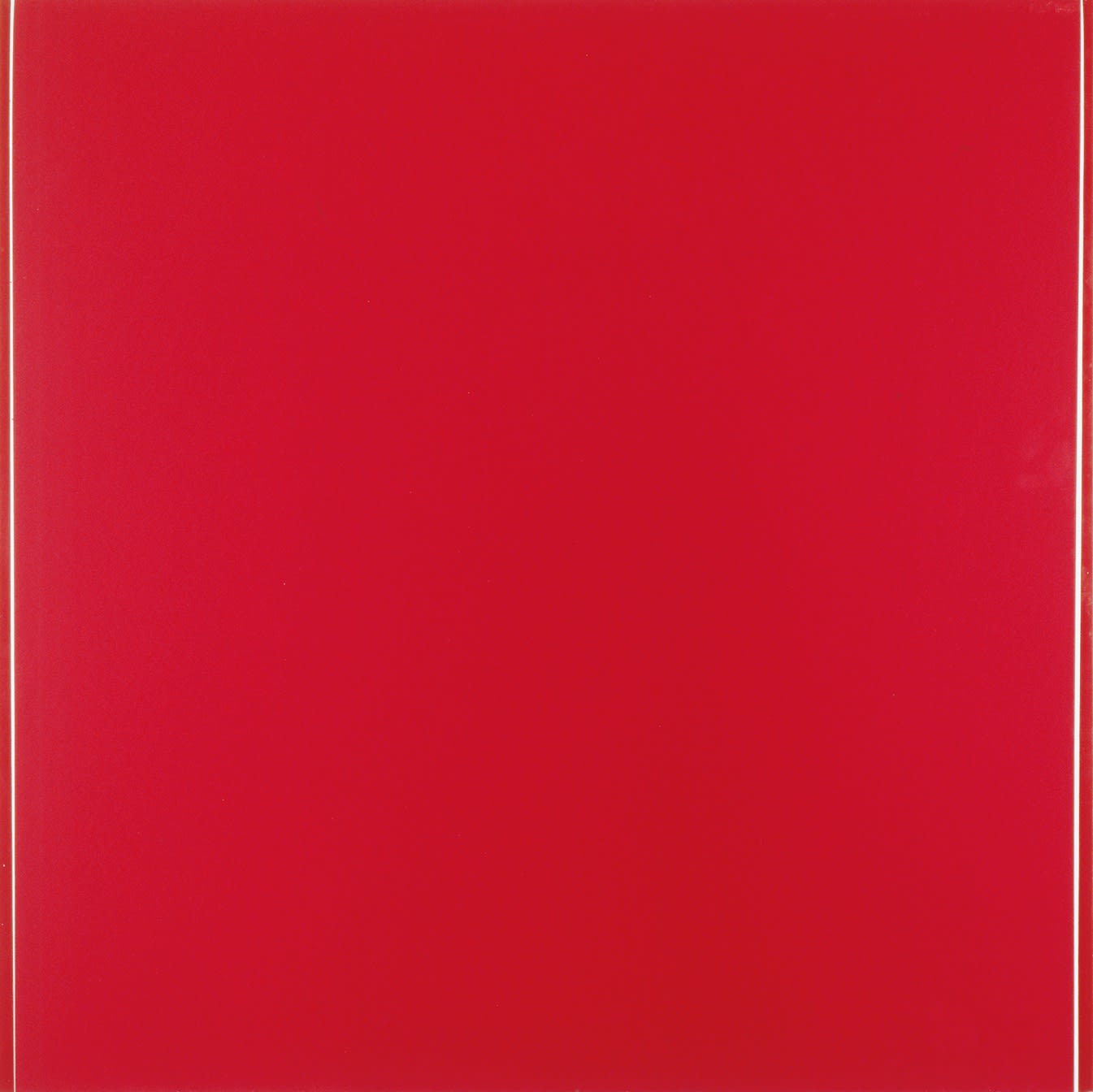 Ian Davenport, Untitled Tip Painting, Red White Red, 2004