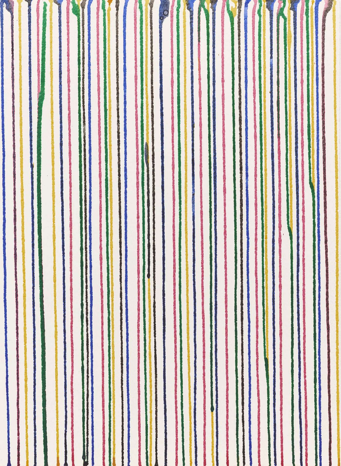 Poured Lines: Mixed Coloured Inks, 2004