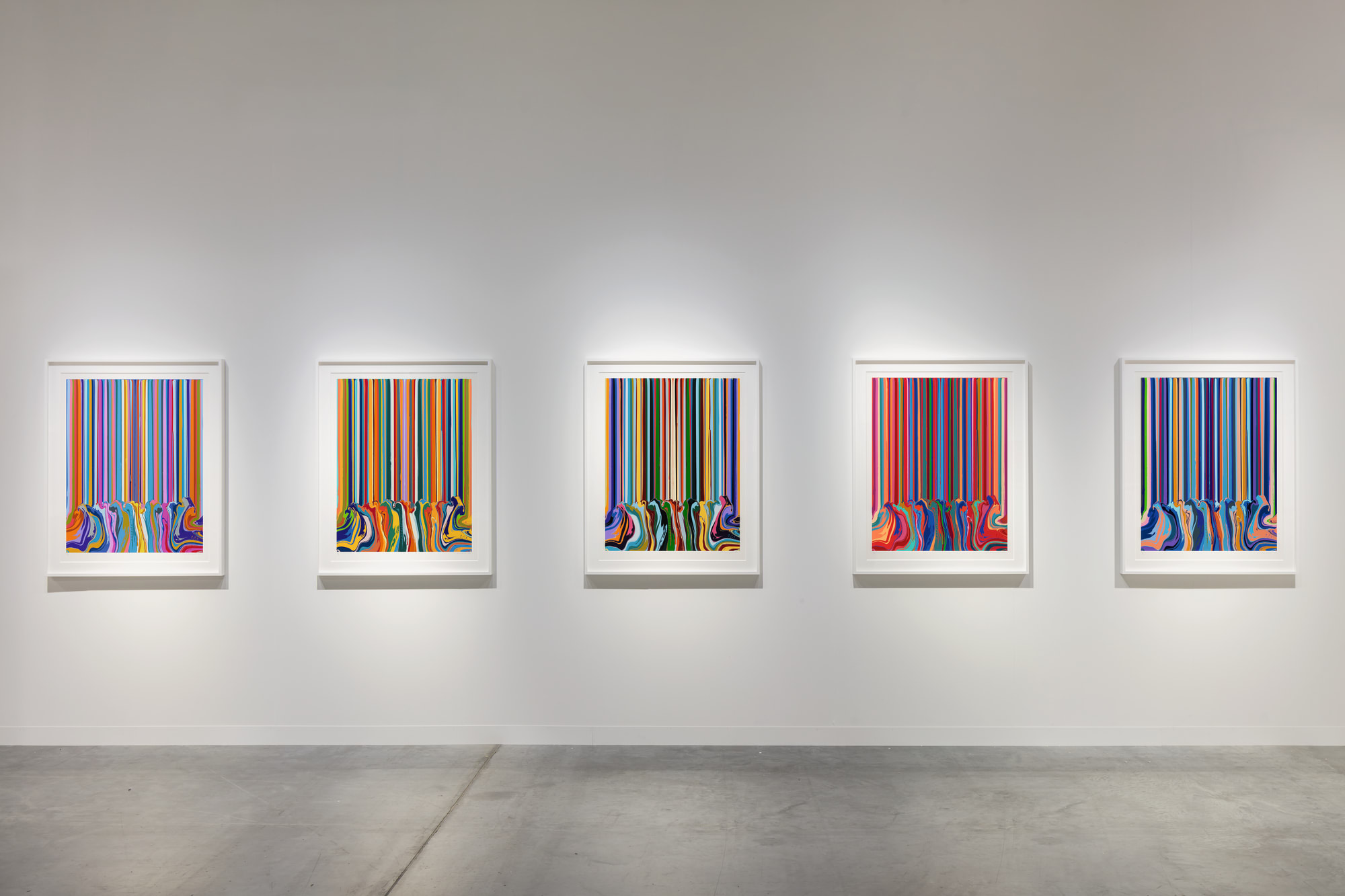 Mirrored Enamel Etchings Miami Art Basel