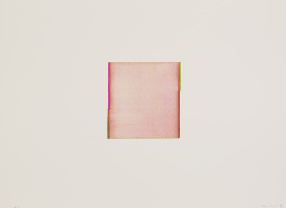 Opera Rose / May Green 2012 watercolour on paper 20 x 19 cm (image size); 55 x 77 cm (paper size)