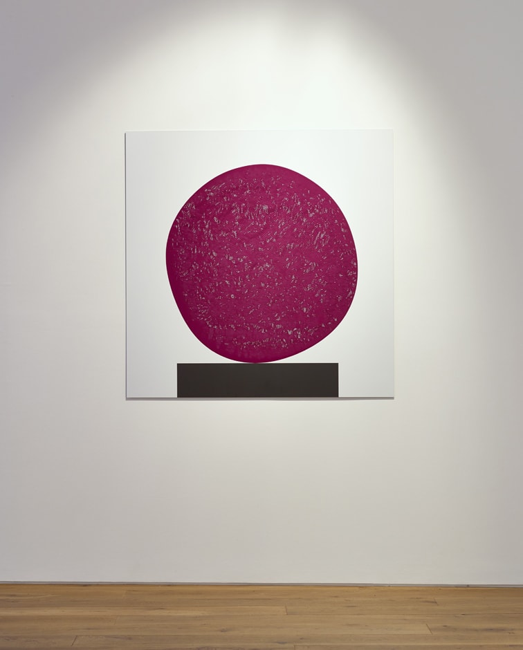 David Batchelor Colour Chart 46, 02.02.12 gloss and matt paint on aluminium 122.5 x 122 cm