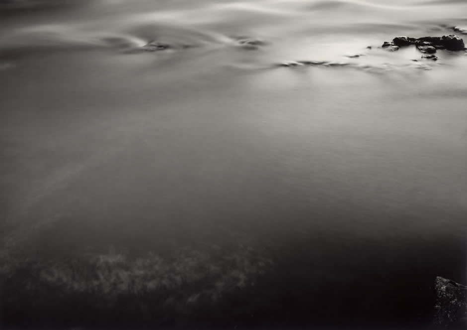 Evening -The River Dee Portarch, Banchory, Kincardineshire, Scotland, 1997/2014 silver gelatin print, hand toned and printed by the artist, edition of 4 43 x 60 cm (print size) 77 x 97.5 cm (framed size)