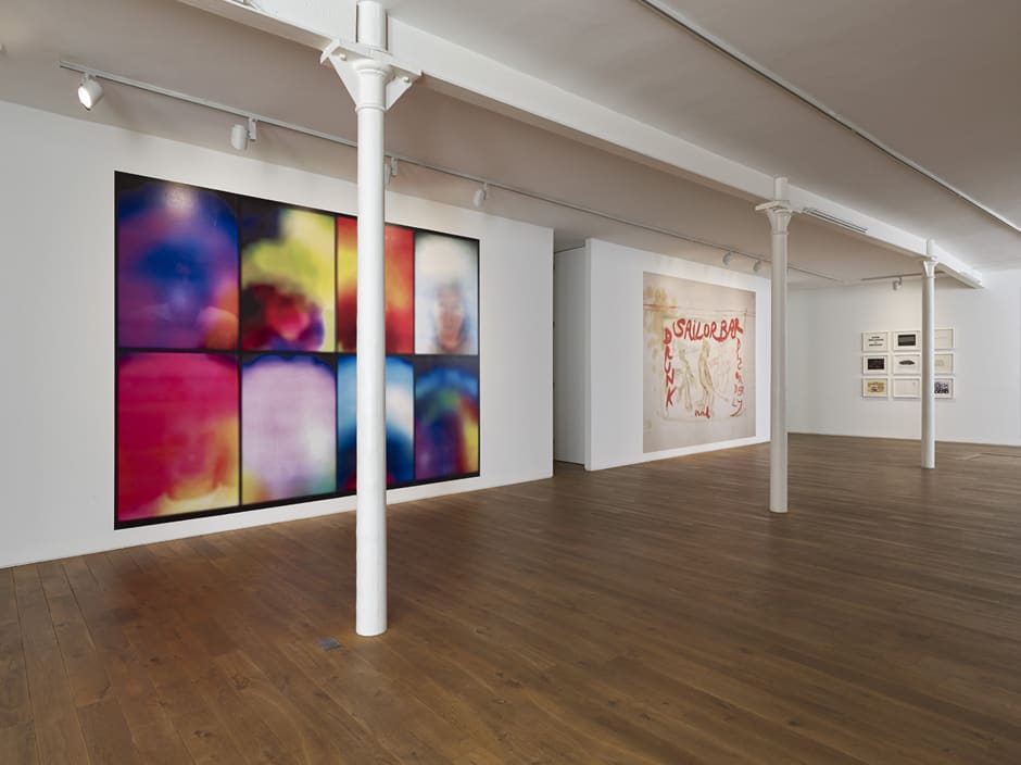 Installation view of Billboard for Edinburgh December 2014 - January 2015 Ingleby Gallery, Edinburgh