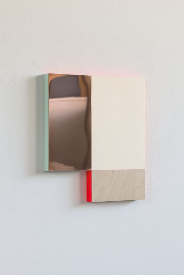 Jane Bustin Christina the Astonishing VI, 2014 acrylic on gesso on wood with copper 40 x 35 cm