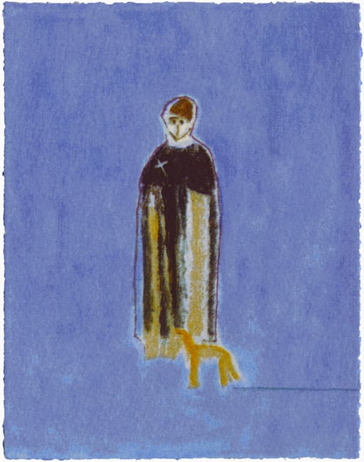 Priest and Dog 2005 (Advanced Graphics) screenprint, edition of 75, signed and numbered verso 15.25cm x 12cm &pound;505 +vat framed