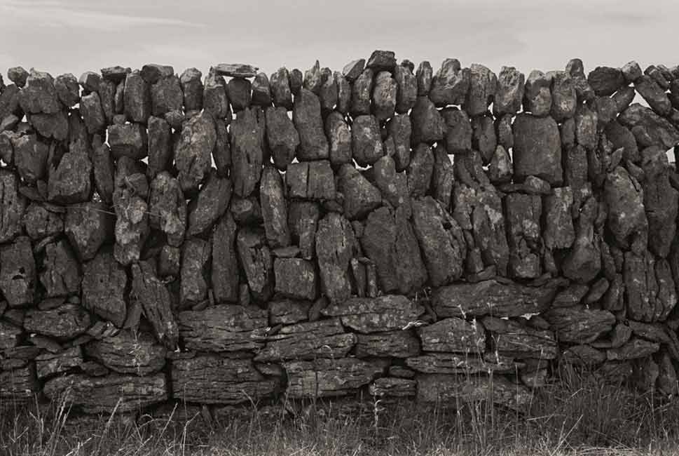 Inis Oirr V 2007 Digital C-Print photograph, from the Walls of Aran series 16 x 20