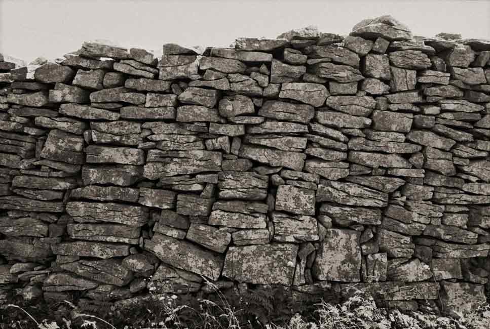 Inis Meain I 2007 Digital C-Print photograph, from the Walls of Aran series 16 x 20" (print size)