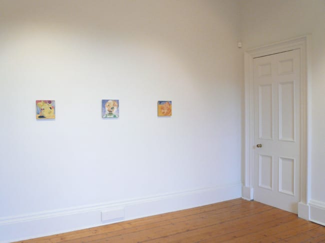 Installation view - Brian Catling & the head of "Bobby Awl"