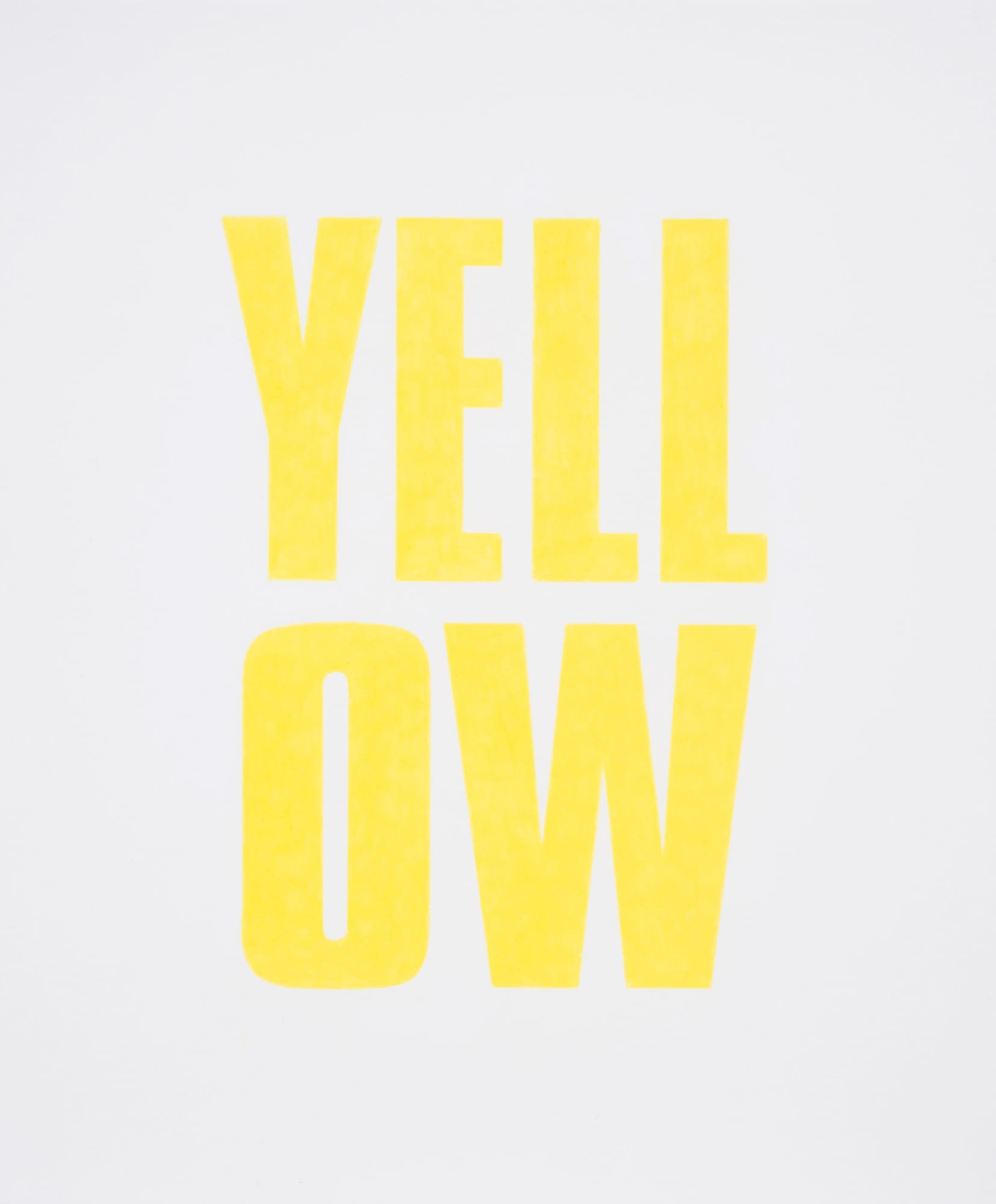 Pain 1997-2008 coloured pencil on paper 43.1 x 35.5 cm