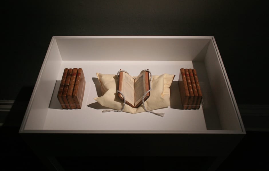 Laurence Sterne The Life and Opinions of Tristram Shandy, Vol I, 1759 Installation