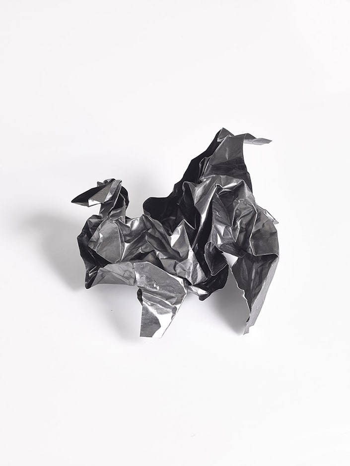 Susan Collis Dark Days (1), 2017 Graphite on acid-free paper 8 x 12 x 14 cm