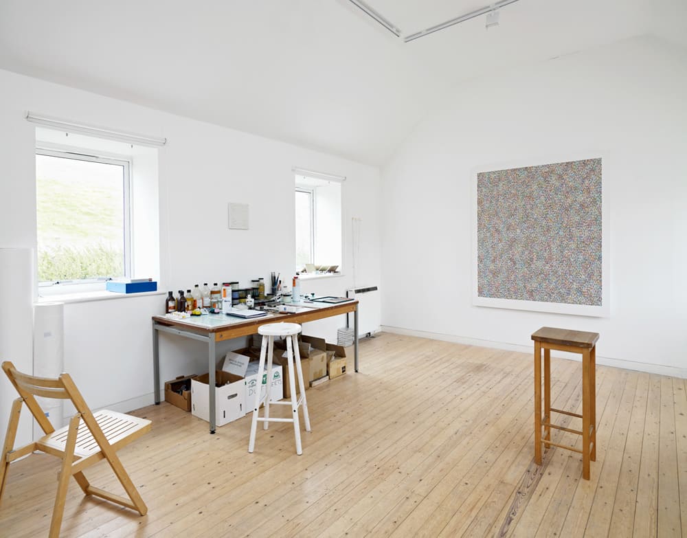 Untitled XVIII in James Hugonin's studio 2009