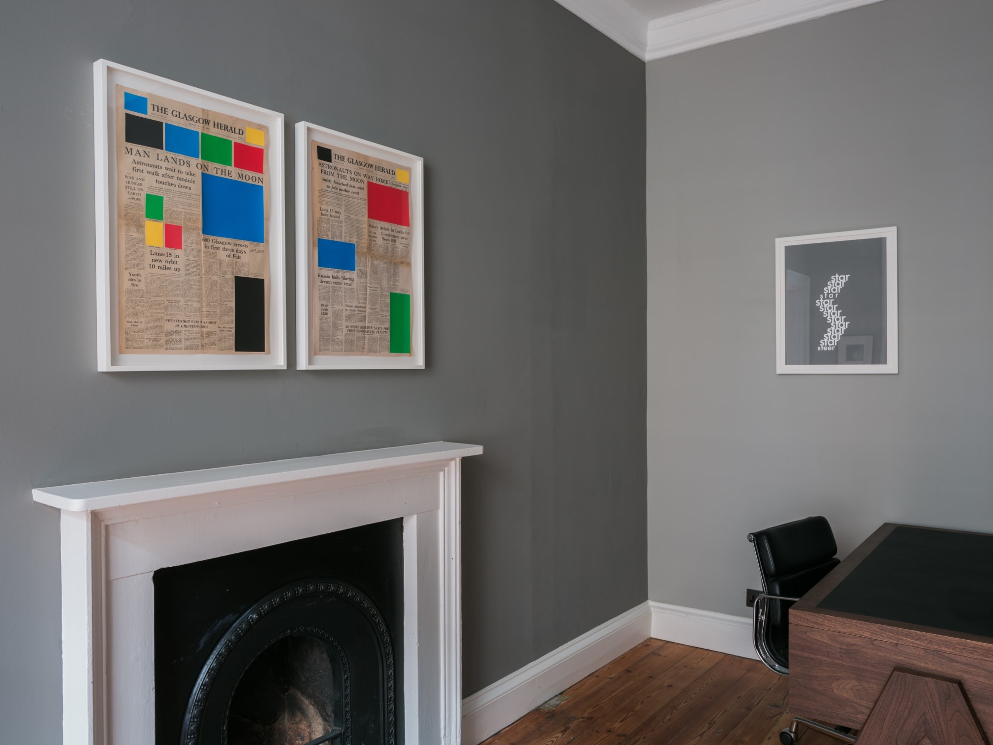 Installation view of Jacob’s Ladder Ingleby, Edinburgh, 26 July – 20 October, 2018