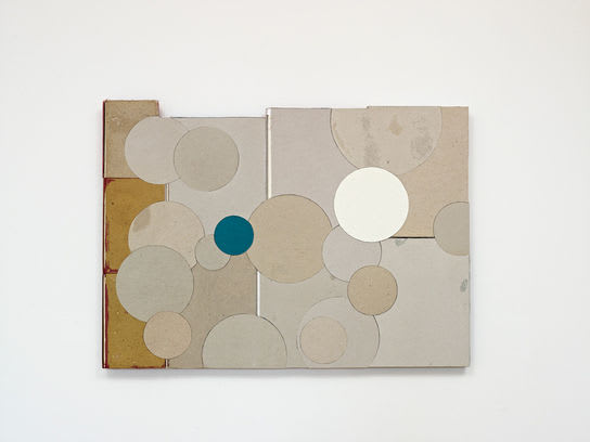 The Plague and I Jonathan Callan 2011 paper and wood 63 x 86 x 1 cm