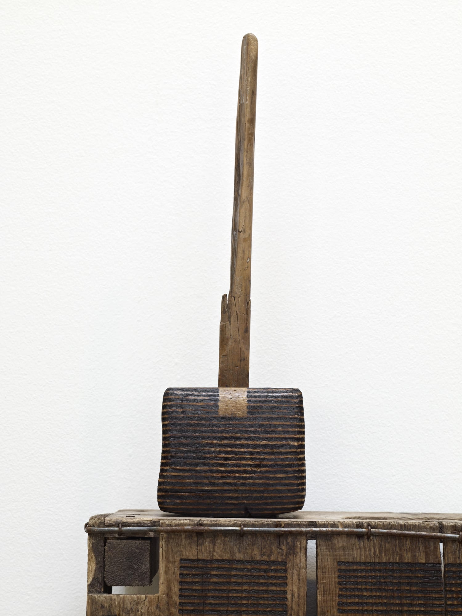 Installation view, Roger Ackling, Ingleby, Edinburgh, 3 February - 21 April 2012.