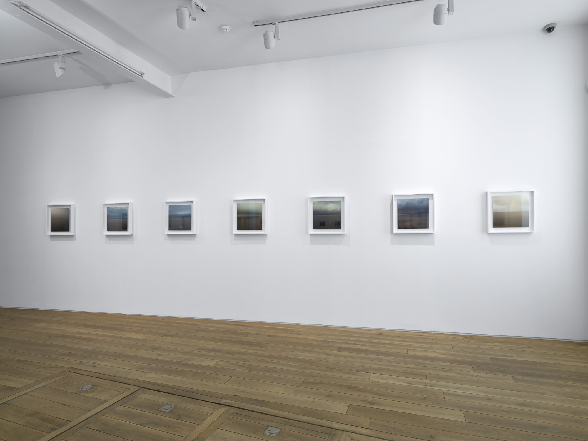 Installation view, Garry Fabian Miller: The Middle Place, Ingleby, Edinburgh, 2 May - 13 July 2013.
