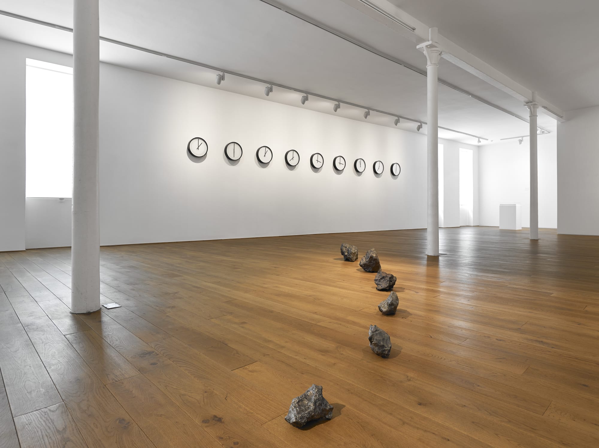 Installation view, Katie Paterson: Ideas, Ingleby, Edinburgh, 27 June - 4 October 2014.