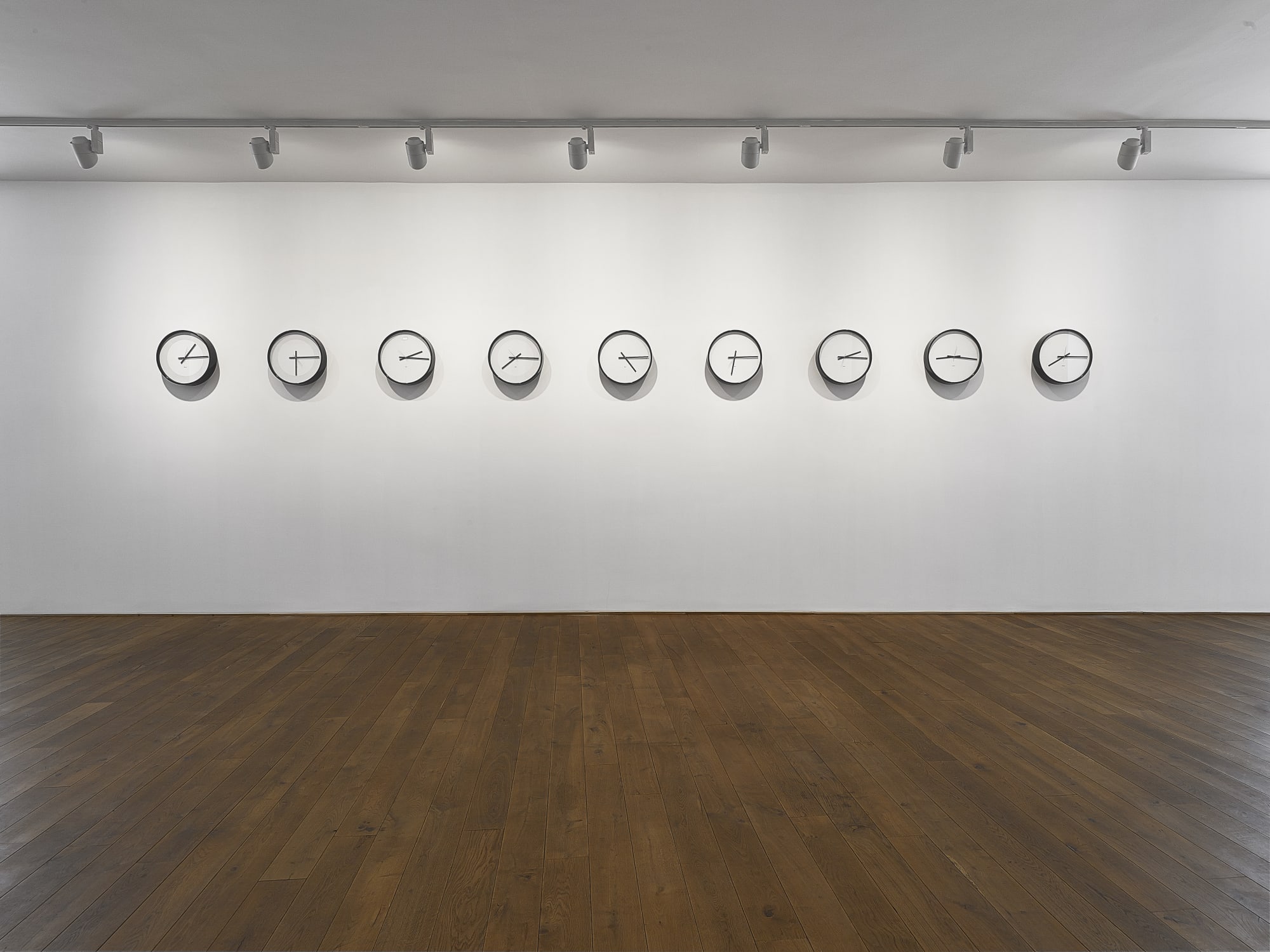 Installation view, Katie Paterson: Ideas, Ingleby, Edinburgh, 27 June - 4 October 2014.