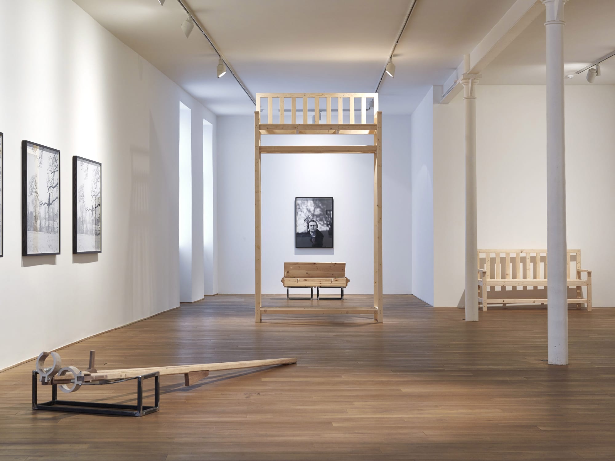 Installation view, Jonny Lyons: Dream Easy, Ingleby, Edinburgh, 6 Febuary - 26 March 2016.