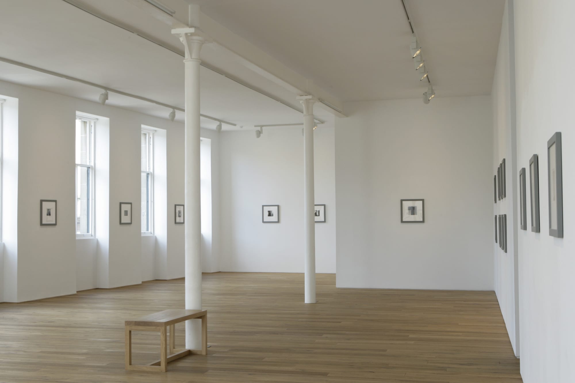 Installation view, Francesca Woodman, Ingleby, Edinburgh, 3 April - 13 June 2009.