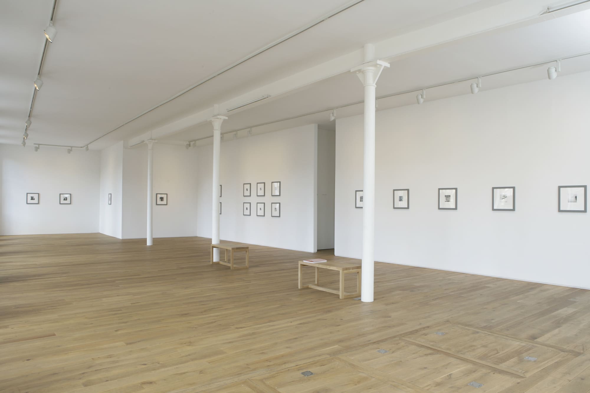 Installation view, Francesca Woodman, Ingleby, Edinburgh, 3 April - 13 June 2009.