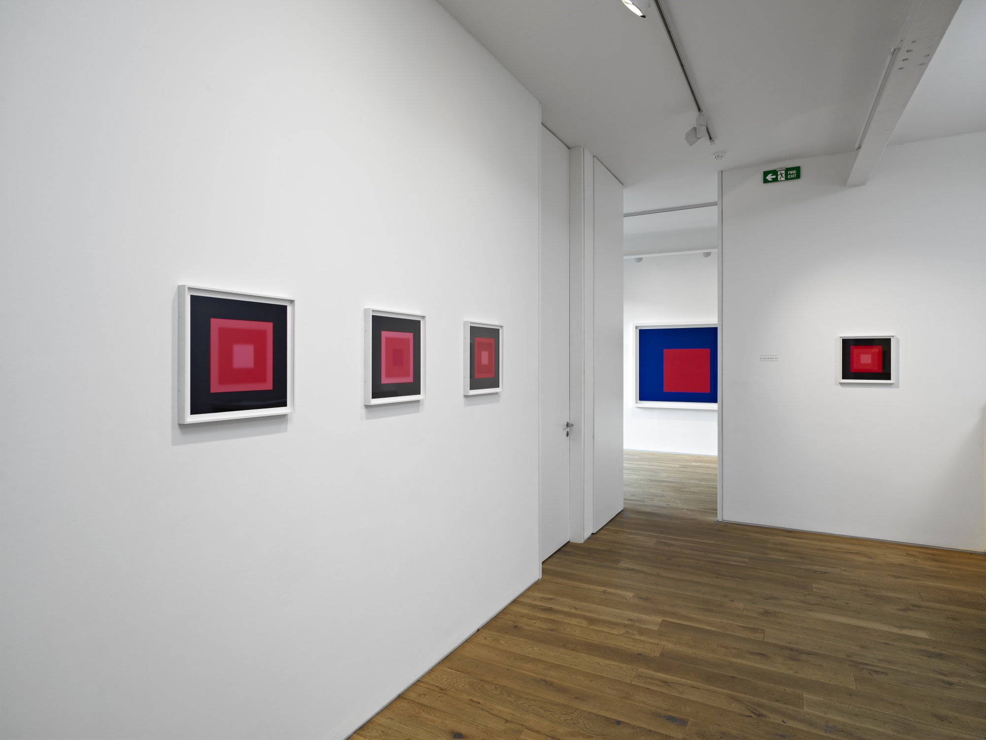 Installation view, Garry Fabian Miller: The Colours, Ingleby, Edinburgh, 27 November 2009 - 30 January 2010.