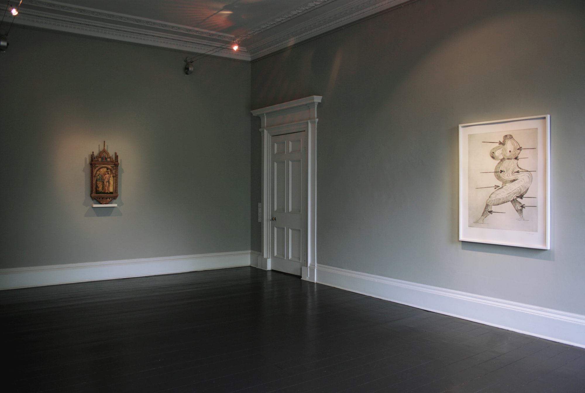 Installation view, AND PER SE AND: PART XIV - St. Sebastian & Louise Bourgeois, Ingleby, Edinburgh, 6 - 16 September 2017.