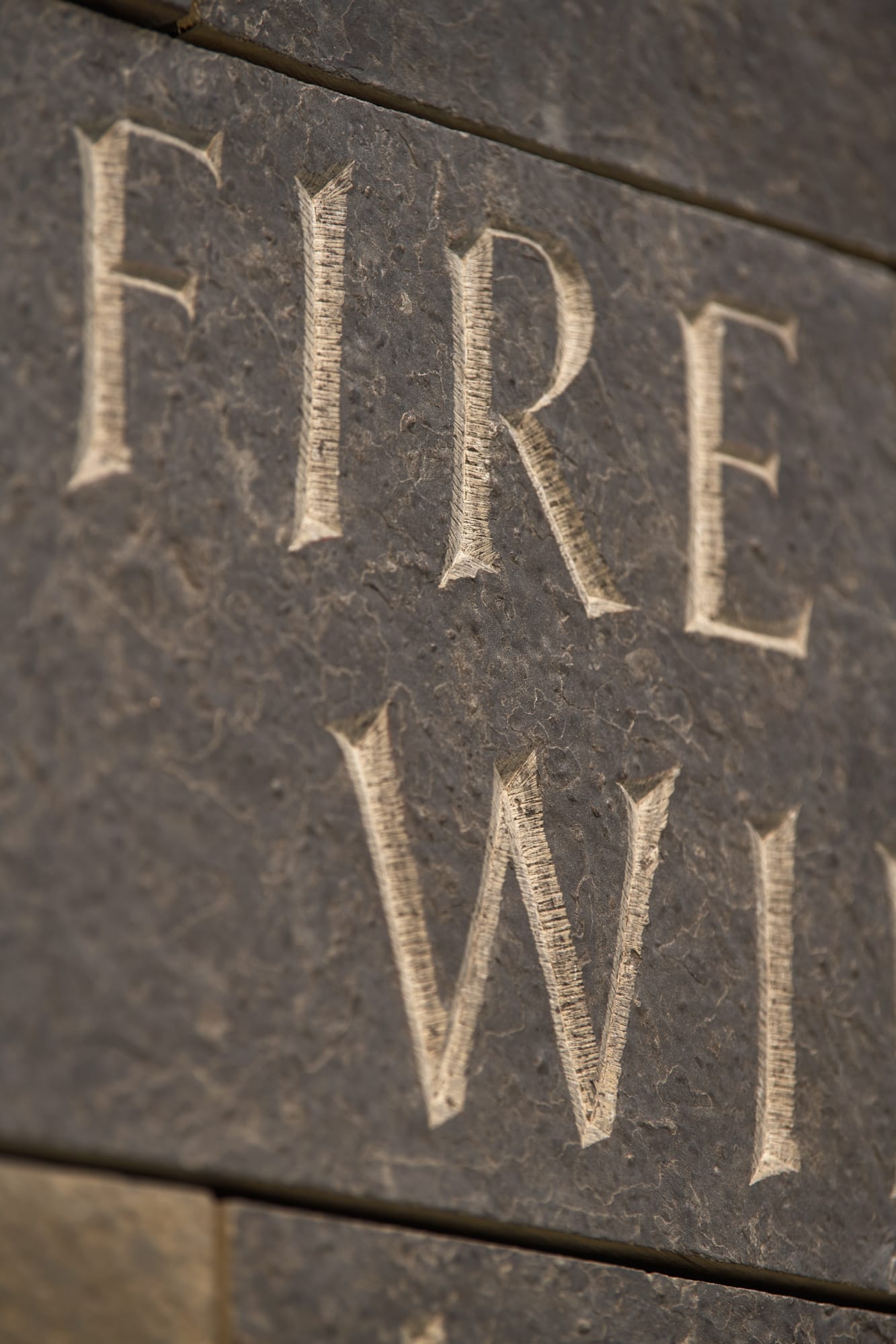 Installation view, Ian Hamilton Finlay | Fragments, 2025, Ingleby, Edinburgh. Photograph: John McKenzie.