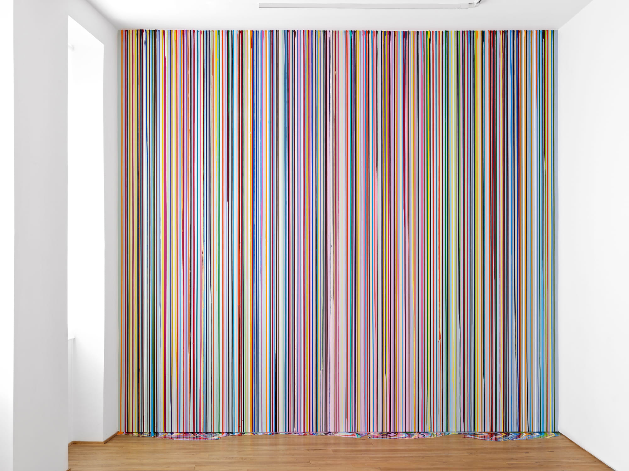 Ian Davenport Ingleby Wall Painting (after Carpaccio), 2011