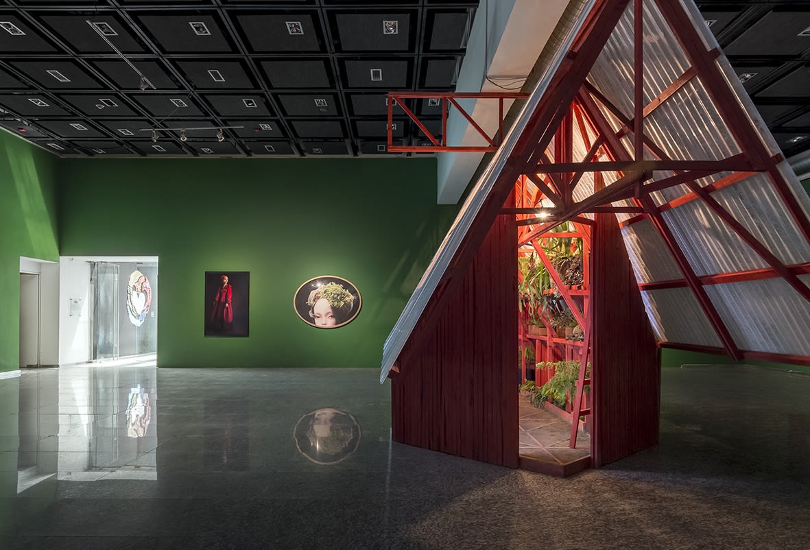 Installation view of the exhibition Enfermedades Preciosas by Cecilia Avendaño at Sala de Arte CCU. Santiago, October 2019. Credit: Sebastián González, courtesy of Isabel Croxatto Galería.