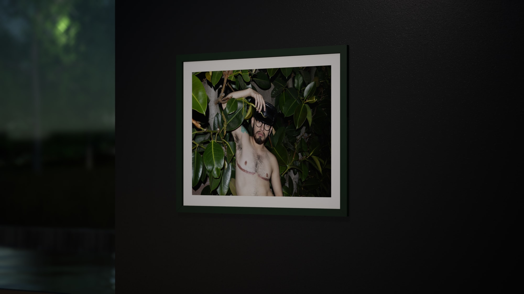 Virtual installation view of CUIR | Curated by Chiachio & Giannone.