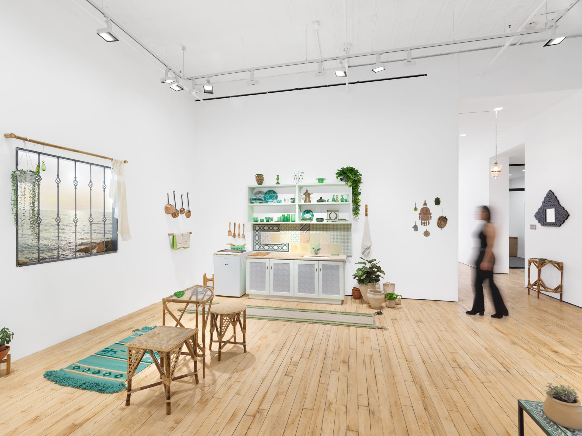 Jordan Nassar, The Sea Beneath Our Eyes, 2019-ongoing, Installation View