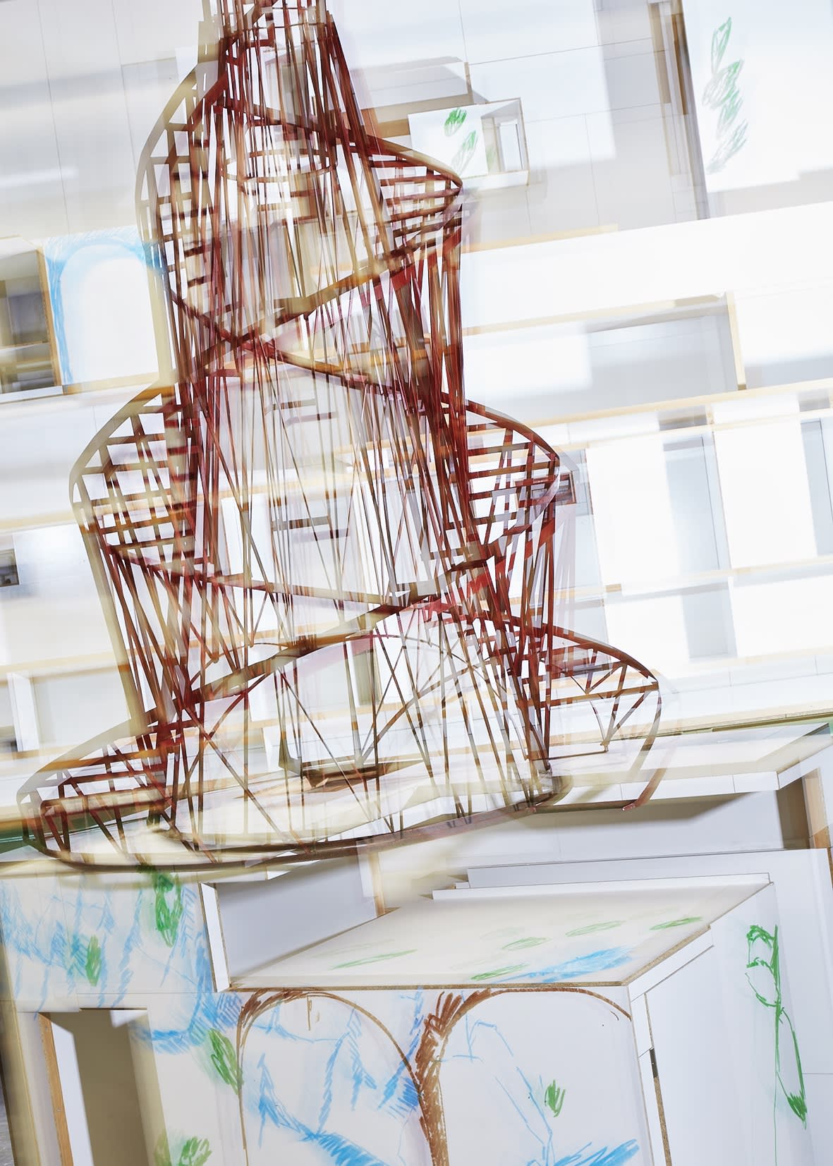 Jan De Cock Sculpture Memorial Melancholia Vladimir Tatlin