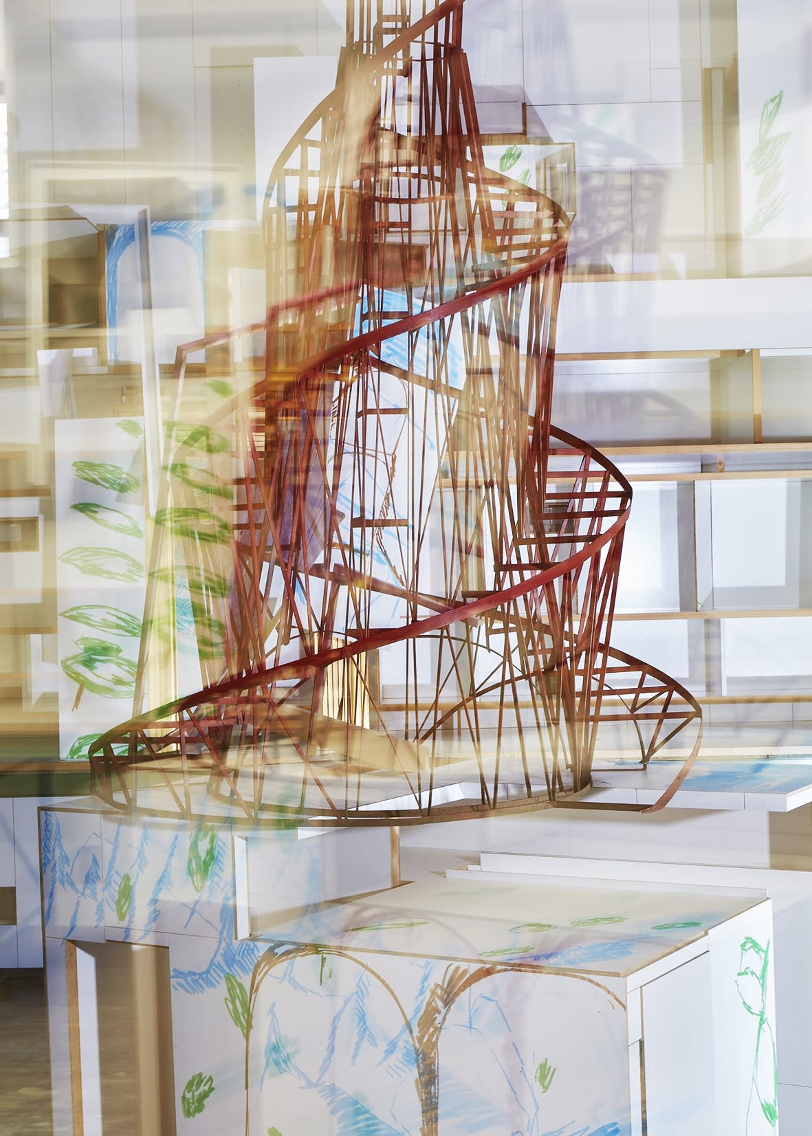 Jan De Cock Sculpture Memorial Melancholia Vladimir Tatlin