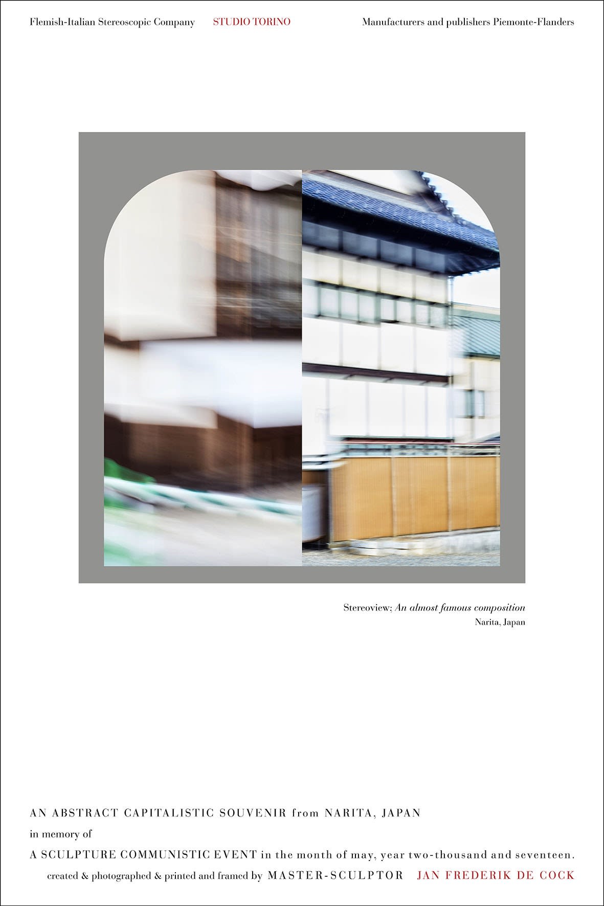 Jan De Cock Printmaking Stereoview Narita