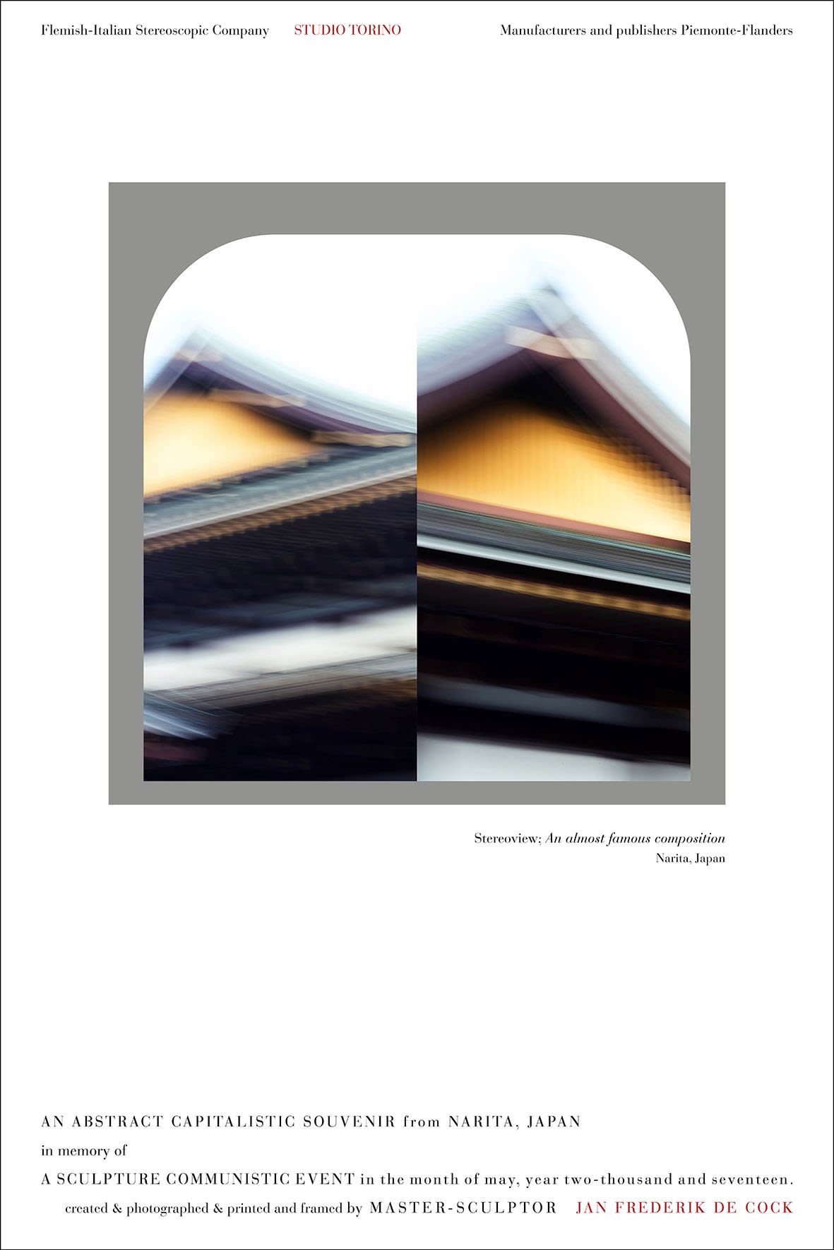 Jan De Cock Printmaking Stereoview Narita