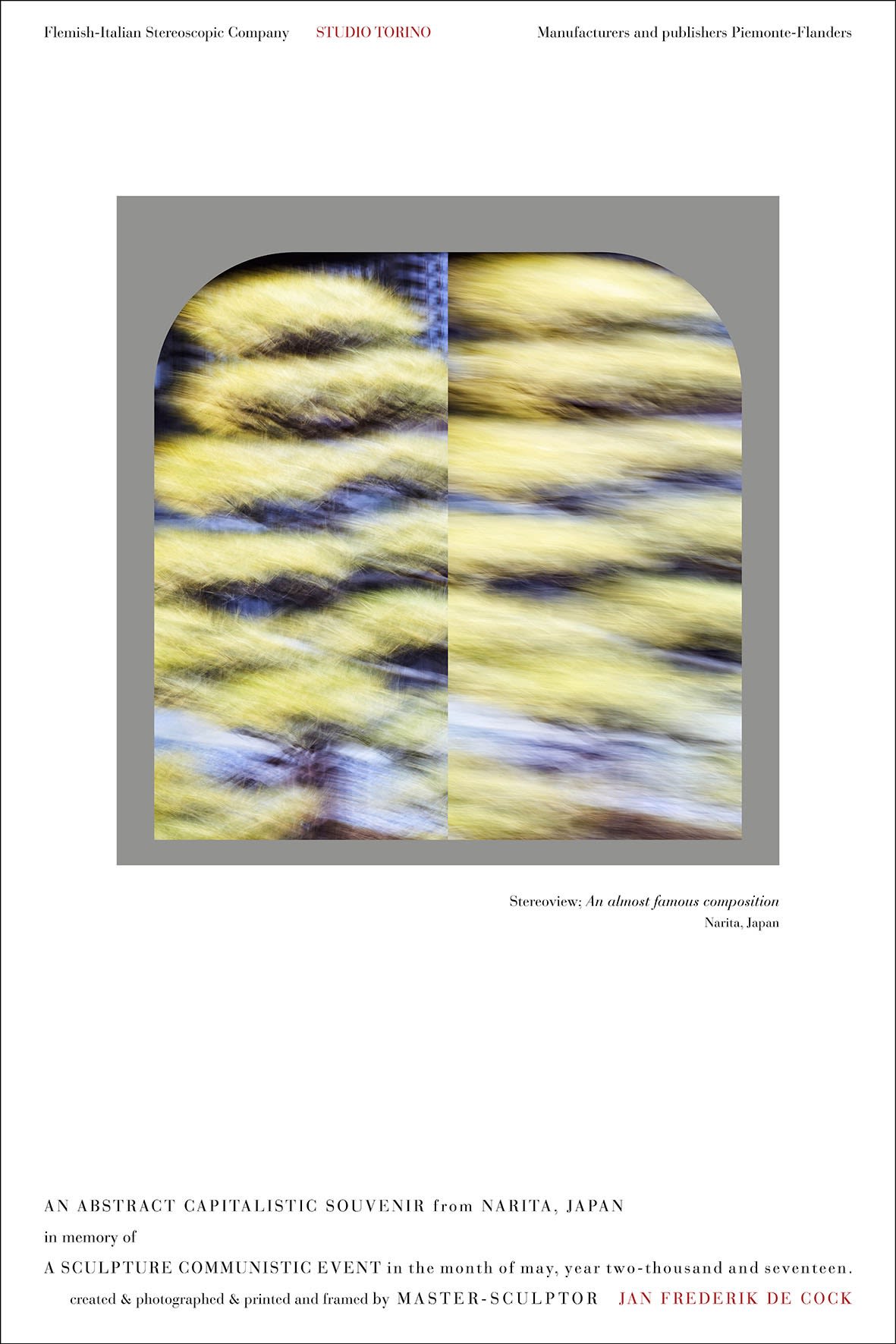 Jan De Cock Printmaking Stereoview Narita