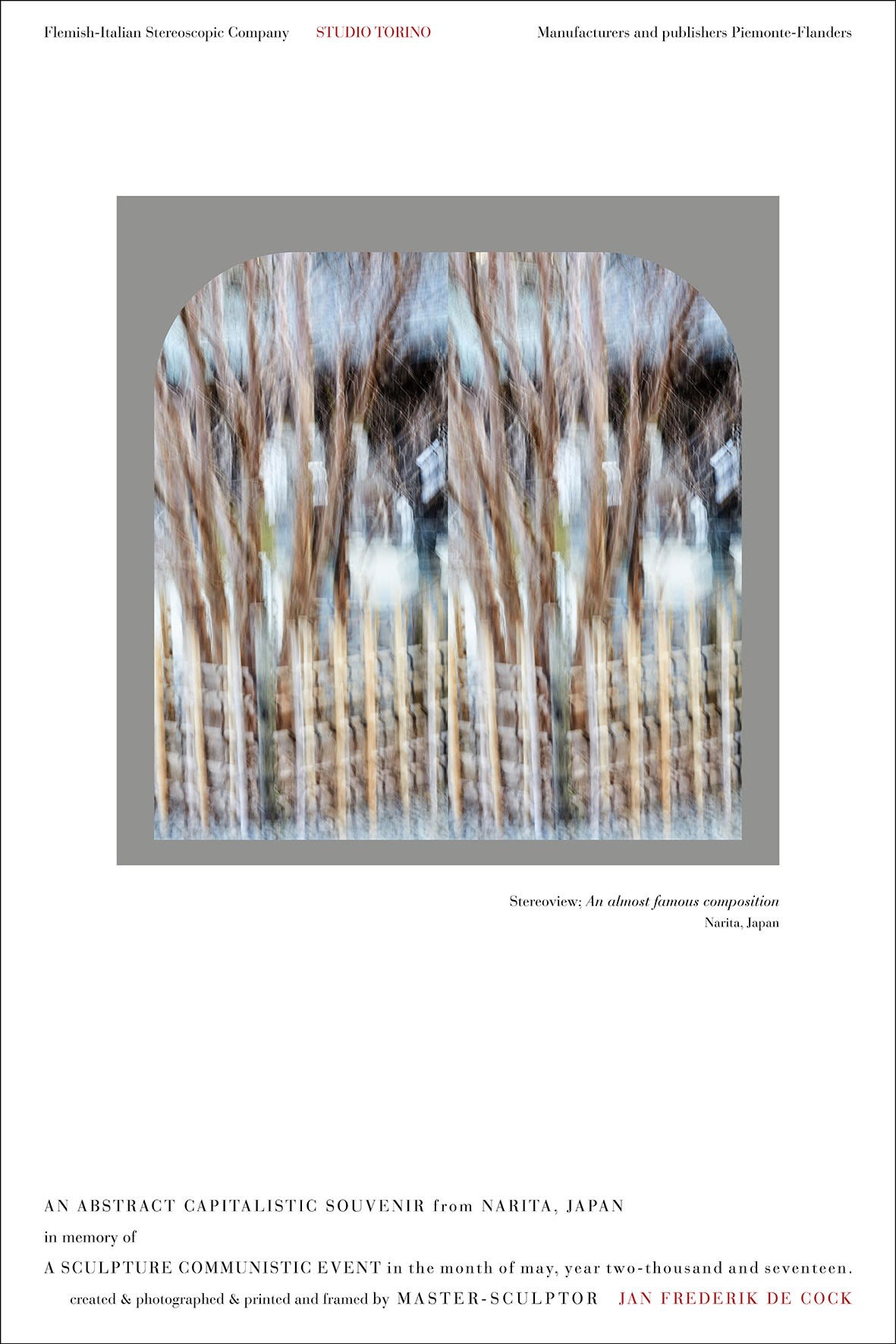 Jan De Cock Printmaking Stereoview Narita