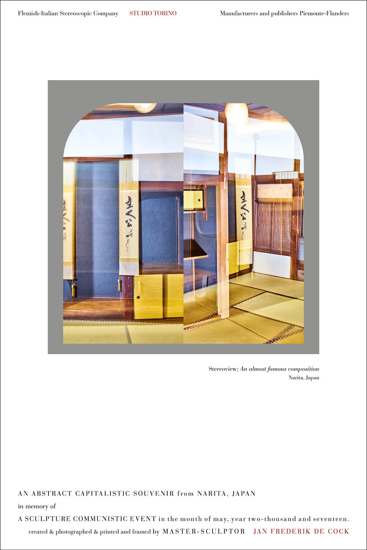 Jan De Cock Printmaking Stereoview Narita