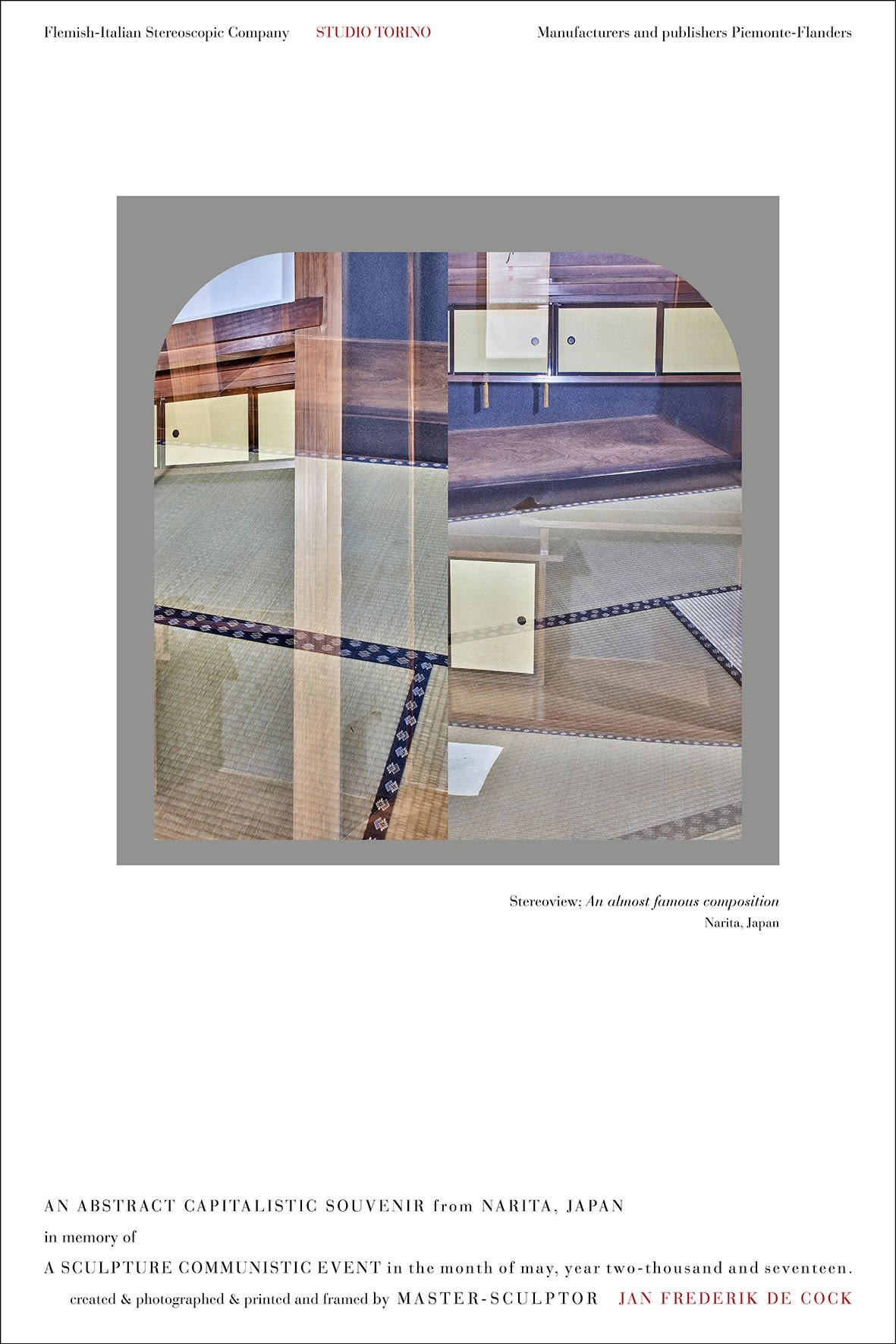 Jan De Cock Printmaking Stereoview Narita