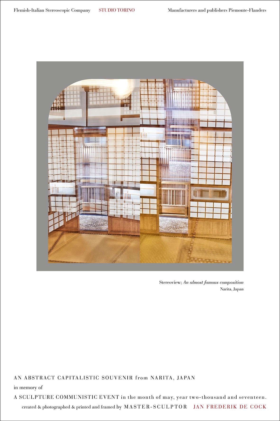 Jan De Cock Printmaking Stereoview Narita