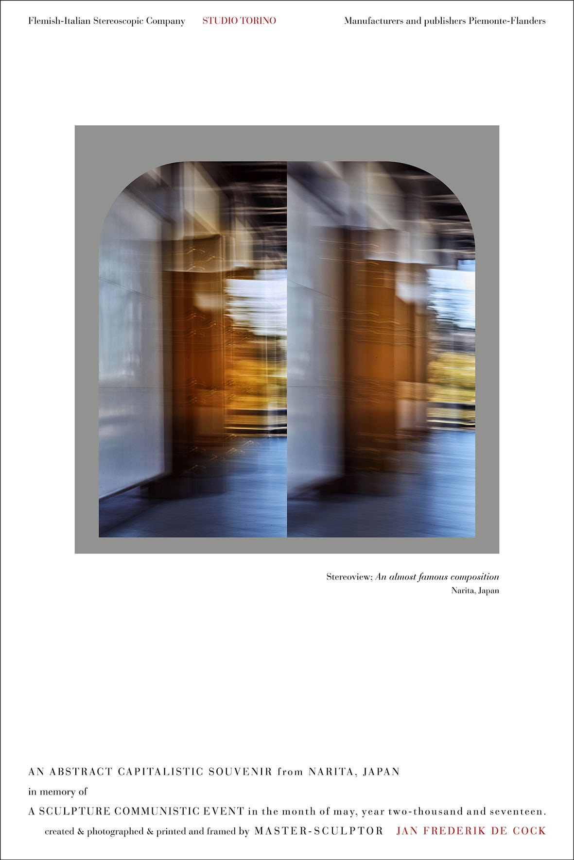 Jan De Cock Printmaking Stereoview Narita