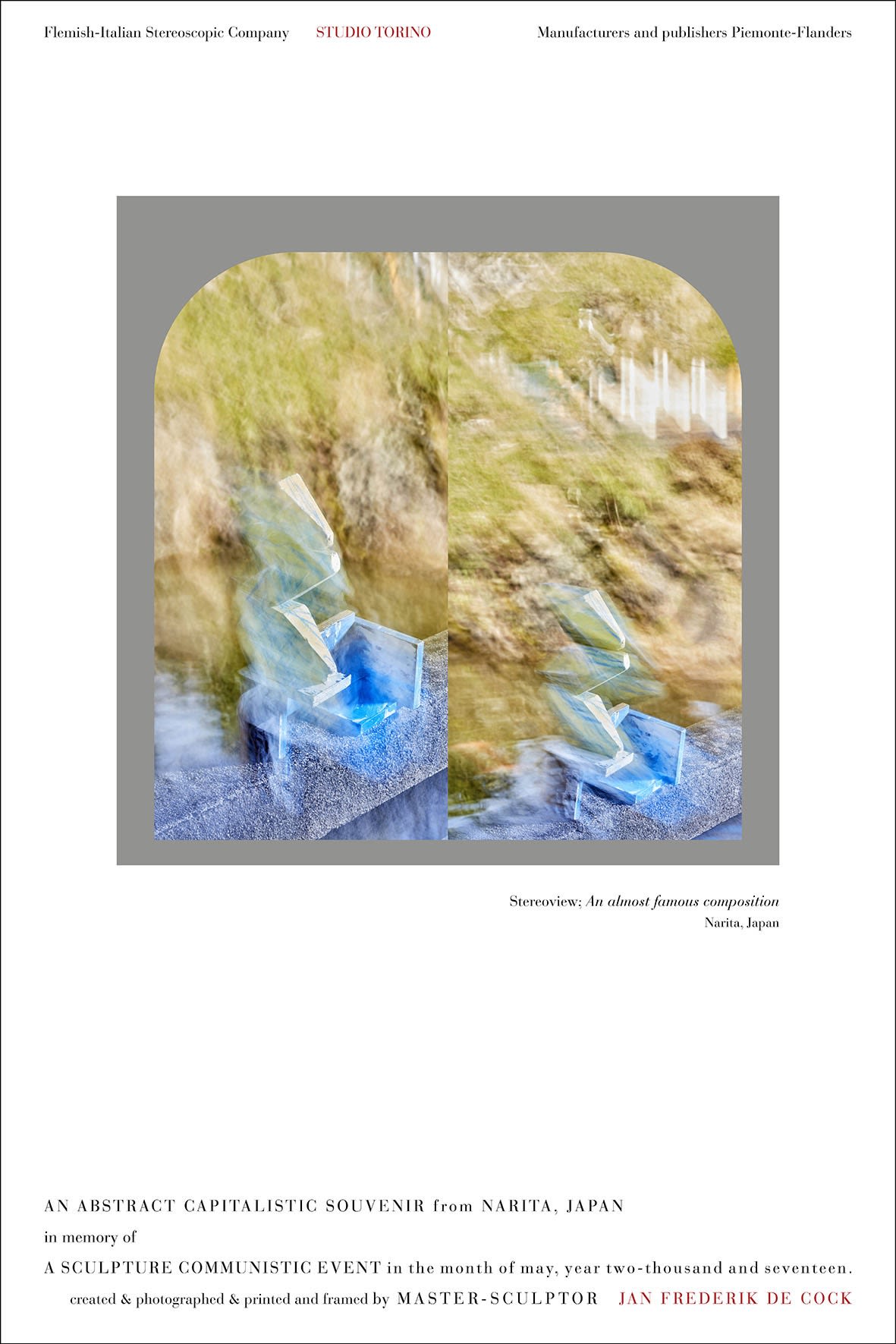 Jan De Cock Printmaking Stereoview Narita